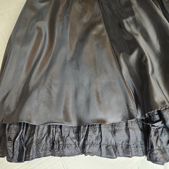 INC International Concepts Women Sassy Black Skirt Size 12 r - - Picture 7 of 8